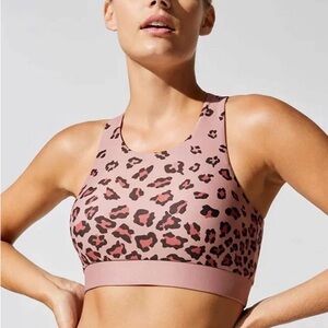 Beach Riot Levi Leopard Print Top